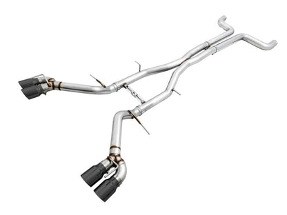 AWE Tuning 16-19 Chevy Camaro SS Non-Res Cat-Back Exhaust - Track Edition (Quad Diamond Black Tips) 3020-43074 3020-43074 Photo - Primary
