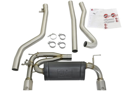 afe POWER MACH Force-Xp 16-17 BMW 340i/340ix/ 3.0L 304 SS Cat-Back Exhaust System 49-36334-P 49-36334-P Photo - Unmounted