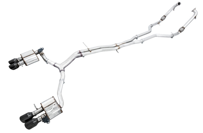 AWE Tuning Audi B9 S5 Sportback SwitchPath Exhaust - Non-Resonated (Black 102mm Tips) 3025-43046 3025-43046 Photo - Primary