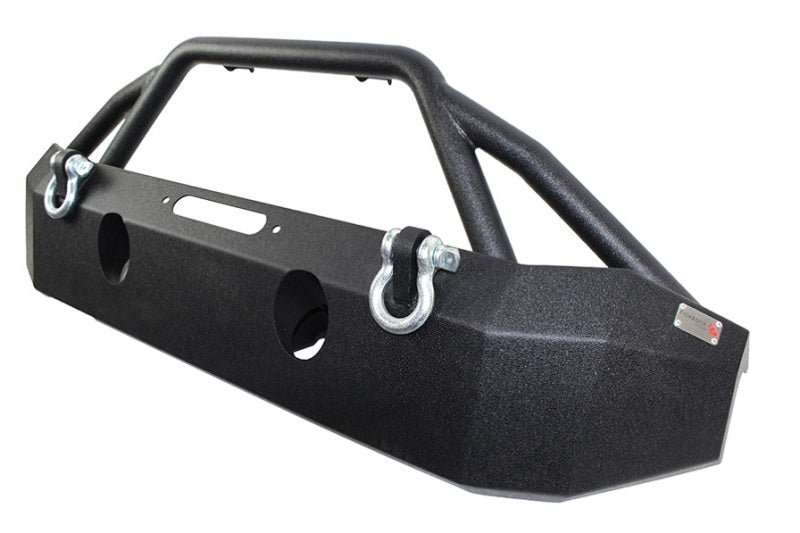 Fishbone Offroad 07-18 Jeep Wrangler JK Full Width Front Winch Bumper - Black Powdercoat FB22068 FB22068 User 1