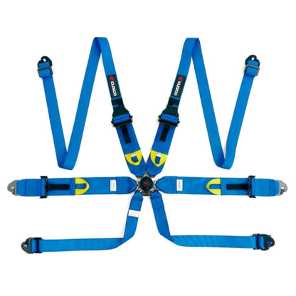 2018 Fia Racing Harness Set For Head Restraint Hans Blue 6-Point 00B CRH N6HBL 00B CRH N6HBL User 1