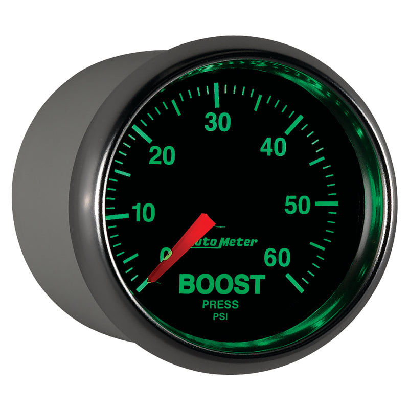 Autometer 2-1/16" Boost, 0-60 Psi, Mechanical, Gs 3805 User 6
