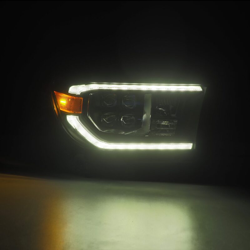 AlphaRex 07-13 Toyota Tundra / 08-17 Sequoia NOVA LED Proj HL Black w/Actv Light Seq. Sig + DRL 880818 880818 User 4