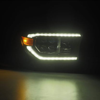 AlphaRex 07-13 Toyota Tundra / 08-17 Sequoia NOVA LED Proj HL Black w/Actv Light Seq. Sig + DRL 880818 880818 User 4