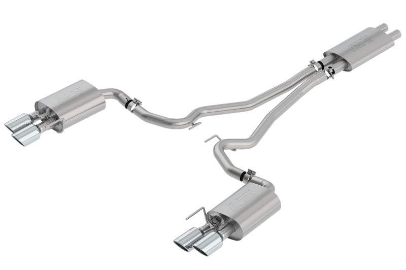 Borla BOR Axle Back Touring Exhaust, Mufflers & Tips Axle Back main image