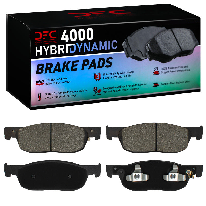 DFC DFC 4000 HybriDynamic Brake Pads Brakes, Rotors & Pads Brake Pads - OE main image