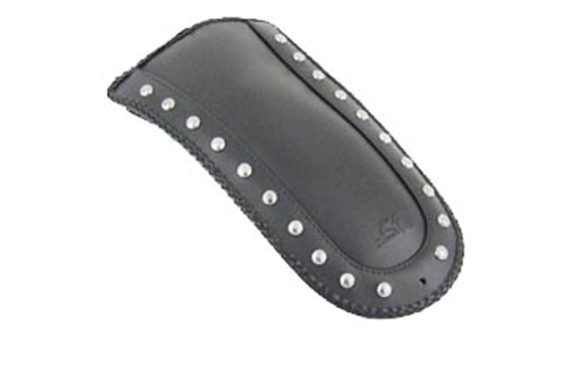 Mustang Motorcycle Mustang 04-09 Honda VTX1300 Fender Bib w/Studs - Black 78095 78095 Photo - Primary