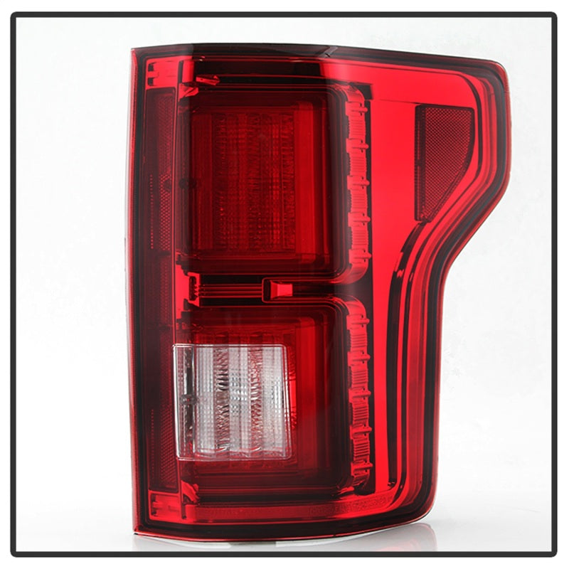 Spyder 18-19 Ford F-150 (w/o Blind Spot Sensor) LED Tail Lights - Red Clear (ALT-YD-FF15018-LED-RC) 5085764 5085764 Photo - Unmounted