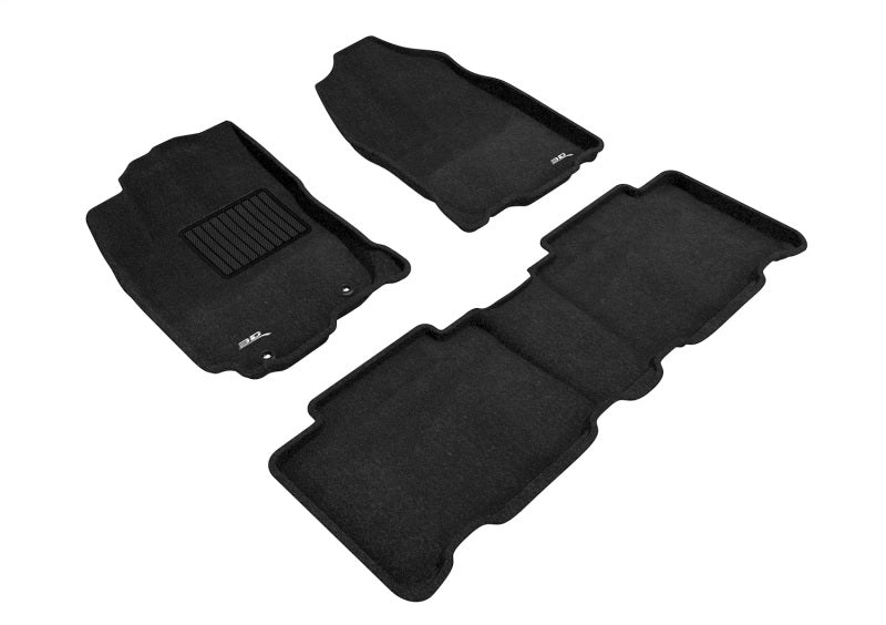3D MAXpider 13-18 Toyota Rav4 Elegant 1st 2nd Row - Floor Mat Set (Black) L1TY12704709 L1TY12704709 Photo - Primary