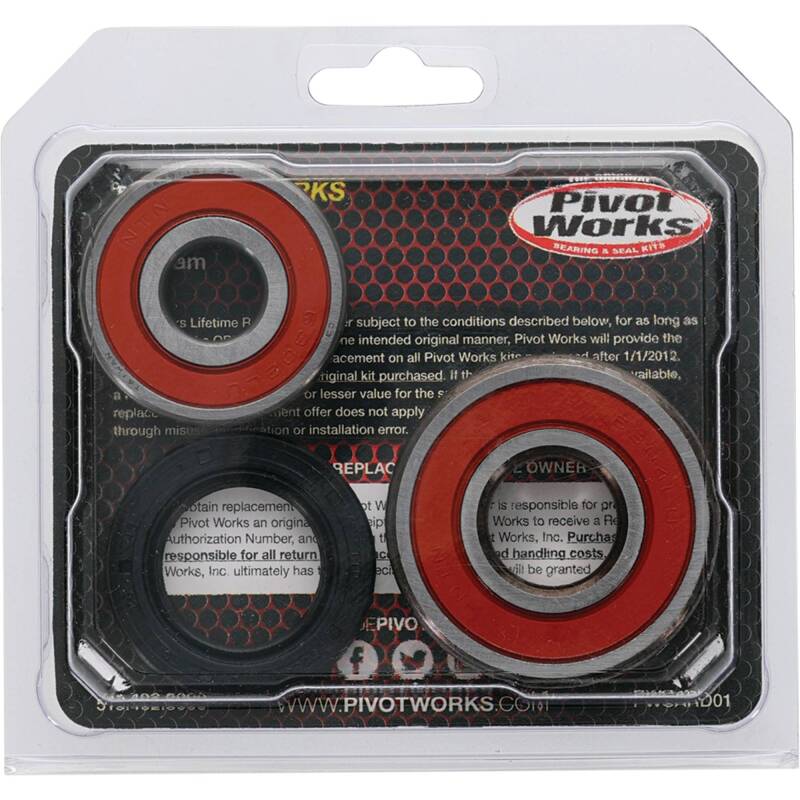 Pivot Works Suzuki Wheel Bearing Kit Premium Bearings 25-1326-P 25-1326-P Photo - Primary