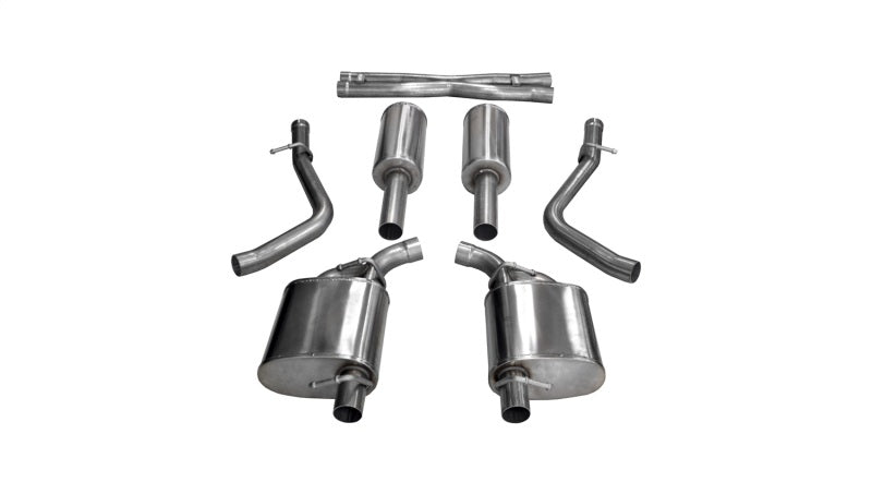 Corsa 15-20 Dodge Charger/300 Sedan 3.6L 2.5in Cat-Back Dual Rear Exit (re-uses stock exhaust bezel) 21064 21064 Photo - Primary