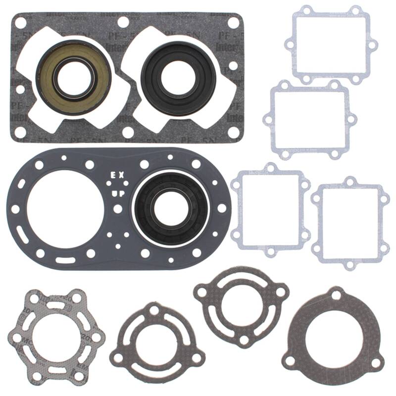 Vertex Pistons Vertex Gaskets 93-99 Arctic Cat Tigershark 640 Complete Gasket Kit w/ Oil Seals 611501 611501 Photo - Primary