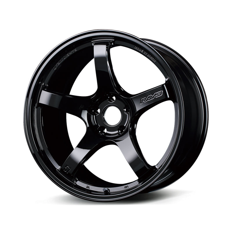 Gram Lights 57CR 18x8.5 +37 5x114.3 Gloss Black Wheel WGCRV37EGX WGCRV37EGX Photo - Primary