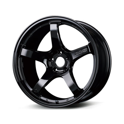 Gram Lights 57CR 18x9.5 +38 5x114.3 Gloss Black Wheel WGCRX38EGX WGCRX38EGX Photo - Primary
