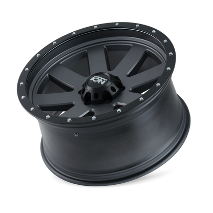 ION Wheels ION Type 134 20x9 / 5x150 BP / 18mm Offset / 110mm Hub Matte Gunmetal/Black Beadlock Wheel 134-2950MG18 134-2950MG18 Photo - Primary