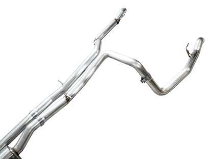 AWE Tuning AWE 4th Gen GM 1500 6.2L Catback Split Rear Exit (w/ Bumper Cutouts) - OE Tips 3015-31202 3015-31202 Photo - out of package