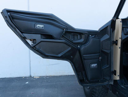 PRP Seats 2016+ Polaris General Front Lower Door Bags w/Knee Pad - Pair E118-210 E118-210 Photo - Close Up