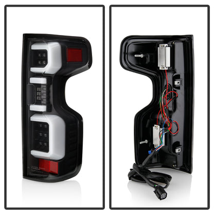Spyder Chevy Silverado 19-20 LED Tail Light Black ALT-YD-CS19HAL-BK 5087256 5087256 User 1
