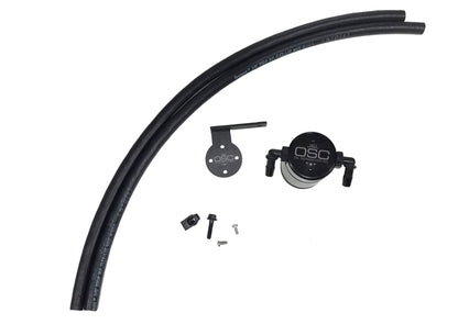 J&L 13-18 Ford Escape 2.0 EcoBoost 2.0 Oil Separator 3.0 Passenger Side - Black Anodized 3038P-B 3038P-B Photo - Primary