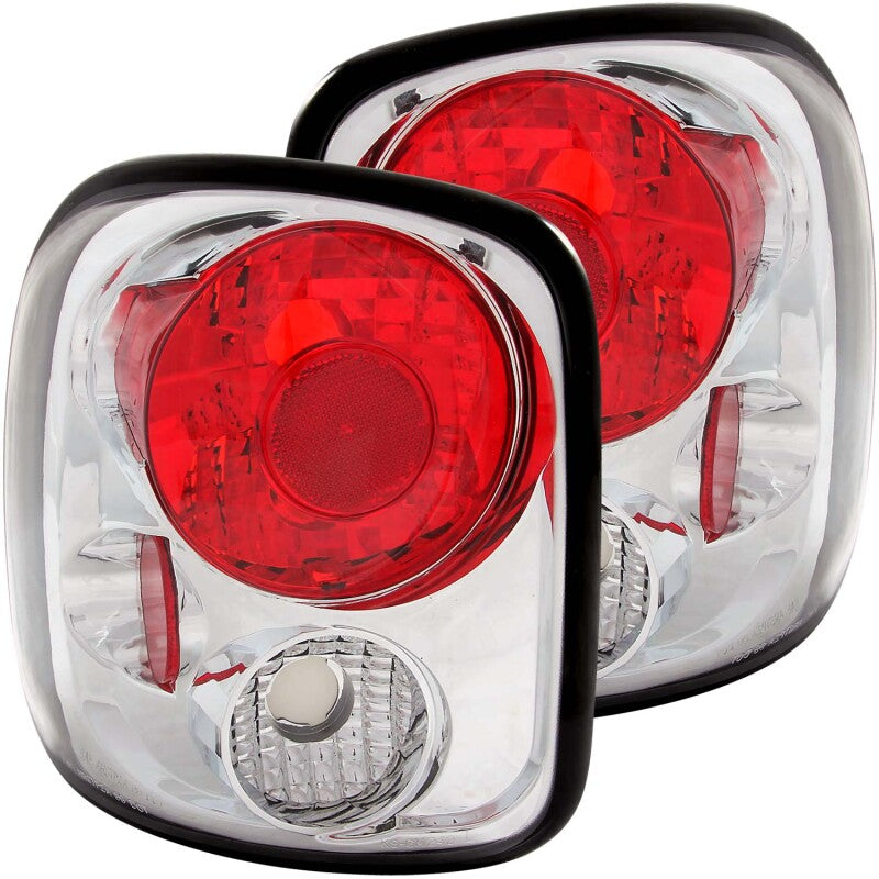 Anzo 1999-2004 Chevrolet Silverado Taillights Chrome 211026 Photo - Primary