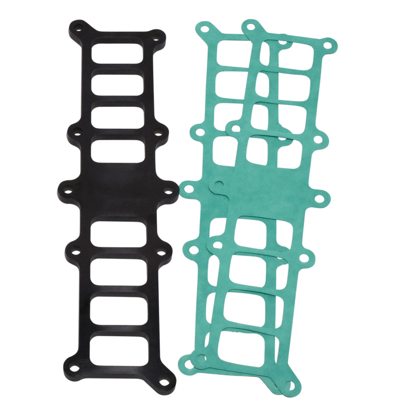 BBK 86-95 Mustang 5.0 Phenolic Manifold Spacer Kit Edlebrock Performer 3/8 1520 1520 Photo - Unmounted