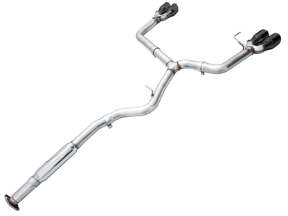 AWE Tuning 2022+ VB Subaru WRX Track Edition Exhaust - Diamond Black Tips 3020-43979 3020-43979 Photo - out of package