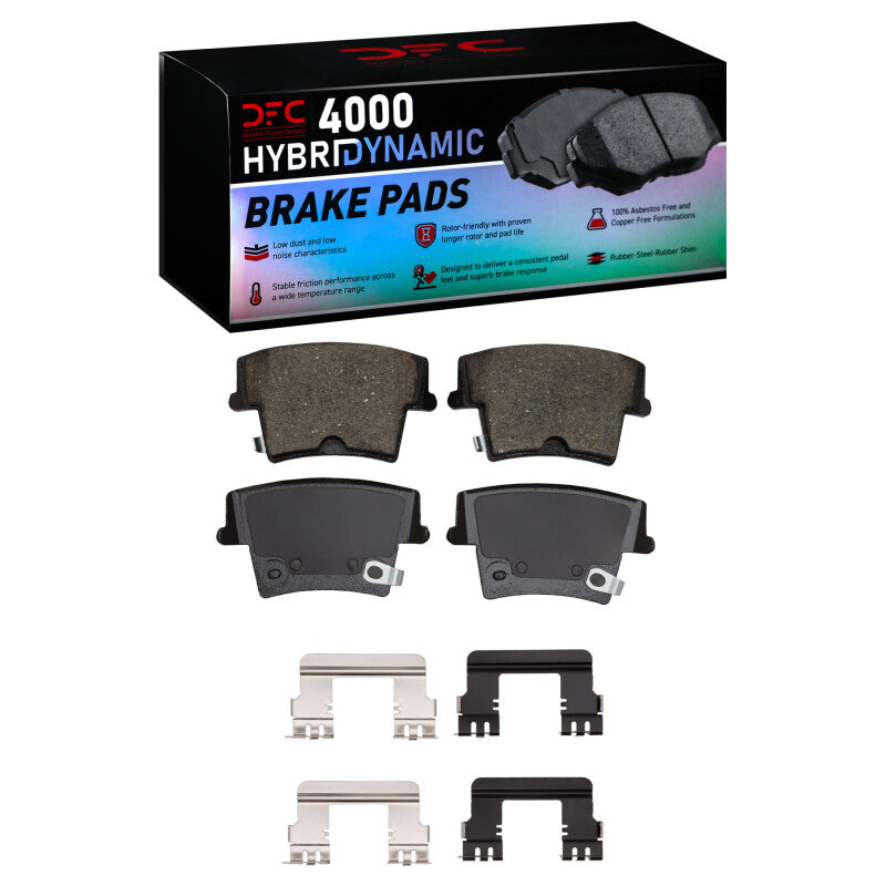DFC DFC 4000 HybriDynamic Brake Pads Brakes, Rotors & Pads Brake Pads - OE main image