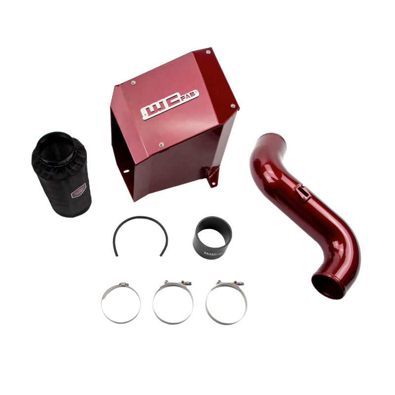 Wehrli 07.5-10 Chevrolet Duramax LMM 4in Intake Kit - WCFab Red WCF100193-RED