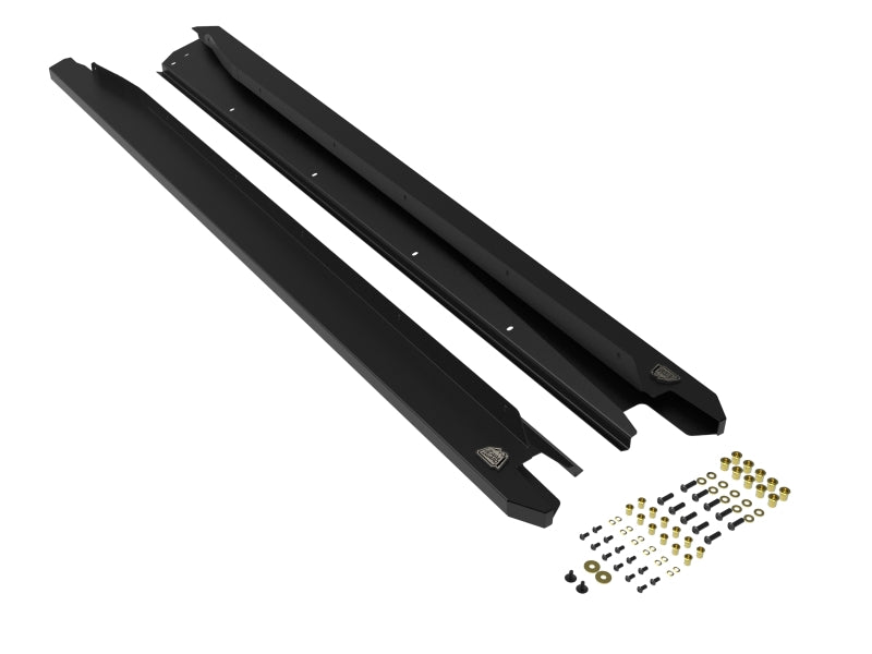 aFe POWER 20-23 Subaru Outback H4 2.4L (t) / H4 2.5L Terra Guard Trail Steps - Black 79-27006 79-27006 Photo - Primary