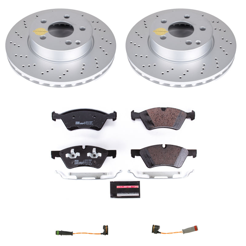 PowerStop Power Stop 2006 Mercedes-Benz E500 Front Euro-Stop Brake Kit ESK7768 ESK7768 Photo - Primary