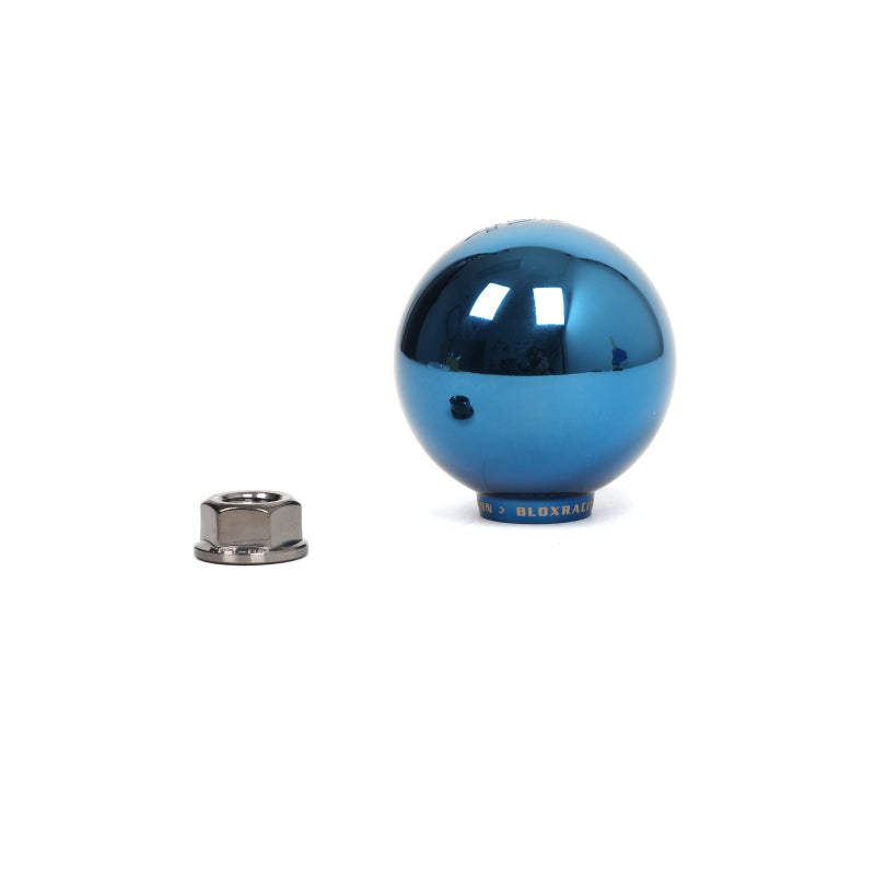 BLOX Racing V2 - 490 Limited Series Spherical Shift Knob 10X1.5 - Electric Blue BXAC-00240-TB-V2 BXAC-00240-TB-V2 User 1