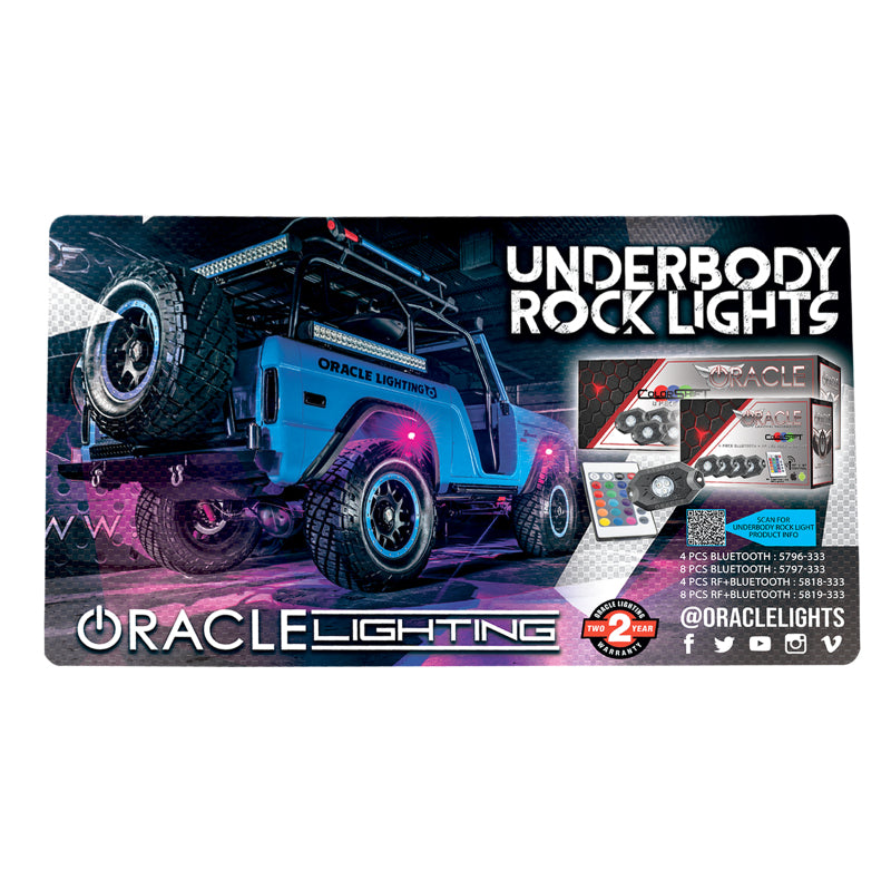 ORACLE Lighting Oracle Neoprene Counter Mat 24in x 14in - Rock Light Design 8077-504 8077-504 Photo - Mounted