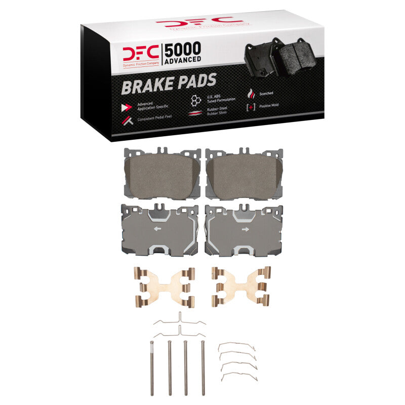 DFC DFC 5000 Advanced Ceramic Brake Pads Brakes, Rotors & Pads Brake Pads - OE main image
