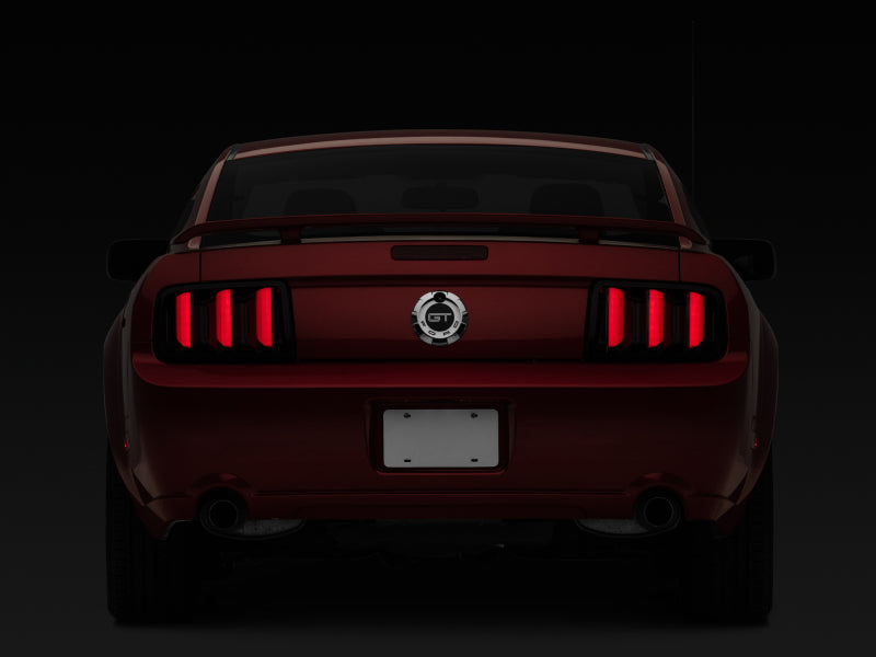 Raxiom 05-09 Ford Mustang Vector V2 LED Tail Lights- Black Housing (Smoked Lens) 408588 408588 Photo - Close Up