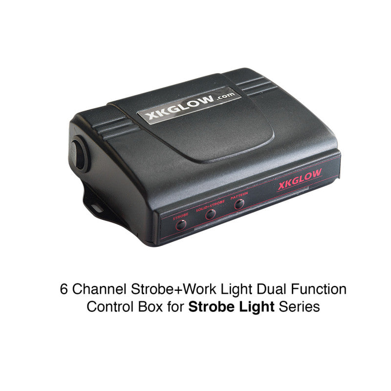 XKGLOW XK Glow 6 Channel LED Work Light Strobe Controller XK051004-BOX