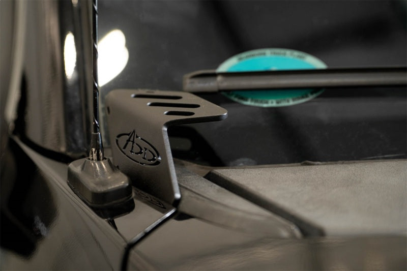 Addictive Desert Designs ADD 15-20 Ford F150 / 15-20 Ford F150 Raptor Ditch Light Brackets AC1101801NA AC1101801NA Photo - Mounted