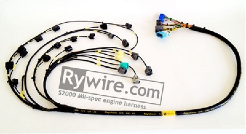 Rywire Honda S2000 AP1/AP2 (Early) Mil-Spec Engine Harness w/Quick Disconnect/OE Coils/Inj/ECU Plugs RY-S2K-MILSPEC-W/QUICK