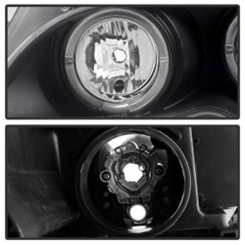 Spyder BMW E46 3-Series 02-05 4DR Projector Headlights 1PC LED Halo Blk PRO-YD-BMWE4602-4D-AM-BK 5042415 5042415 Photo - Unmounted