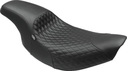 Mustang Motorcycle Mustang 84-06 Harley Standard Rear Tire Duke 1PC Regal Seat - Black 75049 75049 Photo - Primary
