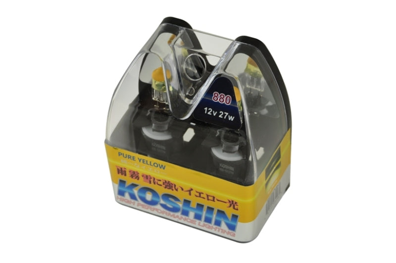 SPYDER Xtune Koshin 880 Hyper Yellow Halogen Light Bulbs 12V 27W LB-KO-YELLOW-880YE 5032980 5032980 Photo - Primary