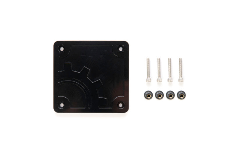 BuiltRight Industries 2020 Jeep Gladiator Bed Plug Plate Cover (Alum) - Black 110014 110014 Photo - Primary