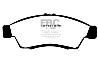 EBC Disc Brake Pad Set DP21390 Photo - Primary