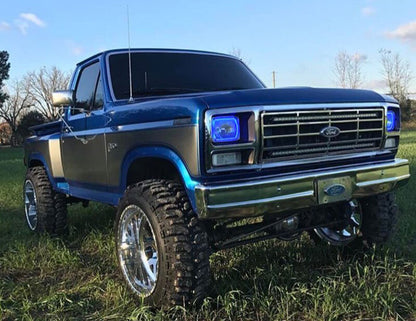 ORACLE Lighting Oracle Pre-Installed Lights 7x6 IN. Sealed Beam - ColorSHIFT Halo 6908-333 6908-333 Photo - lifestyle view
