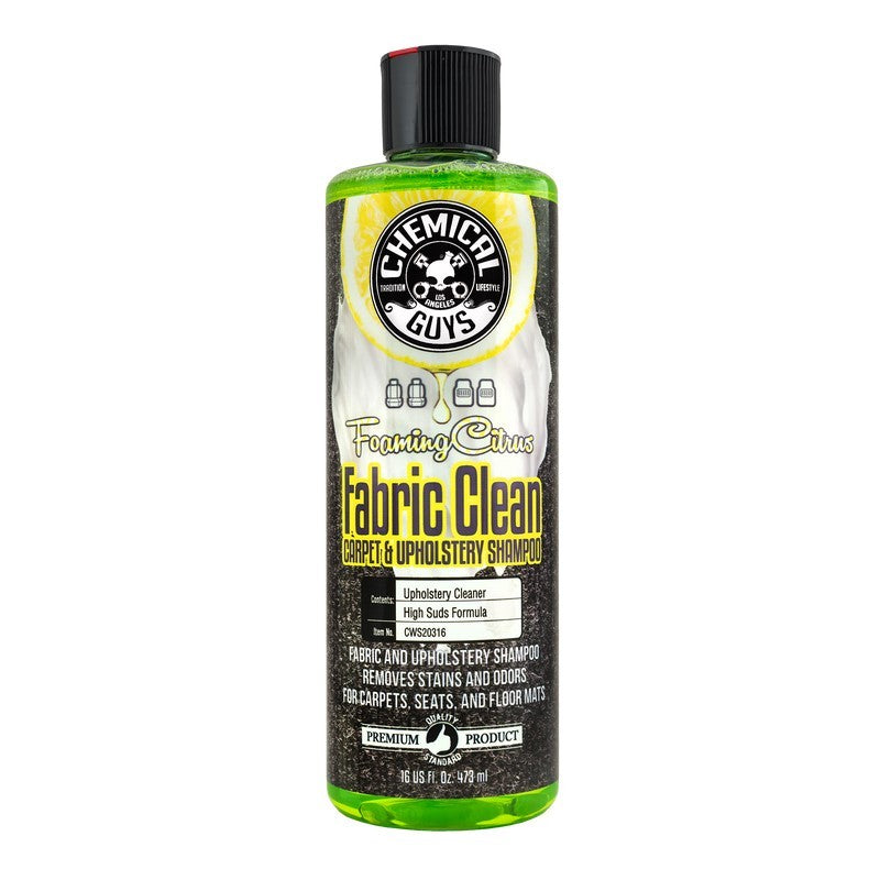 Chemical Guys Foaming Citrus Fabric Clean Carpet/Upholstery Shampoo & Odor Eliminator - 16oz (P6) CWS20316 CWS20316 User 1