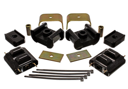 Energy Suspension Motor And Transmission Mount Black Chevrolet K10 Base 1979-1984 3.1124G Photo - Primary
