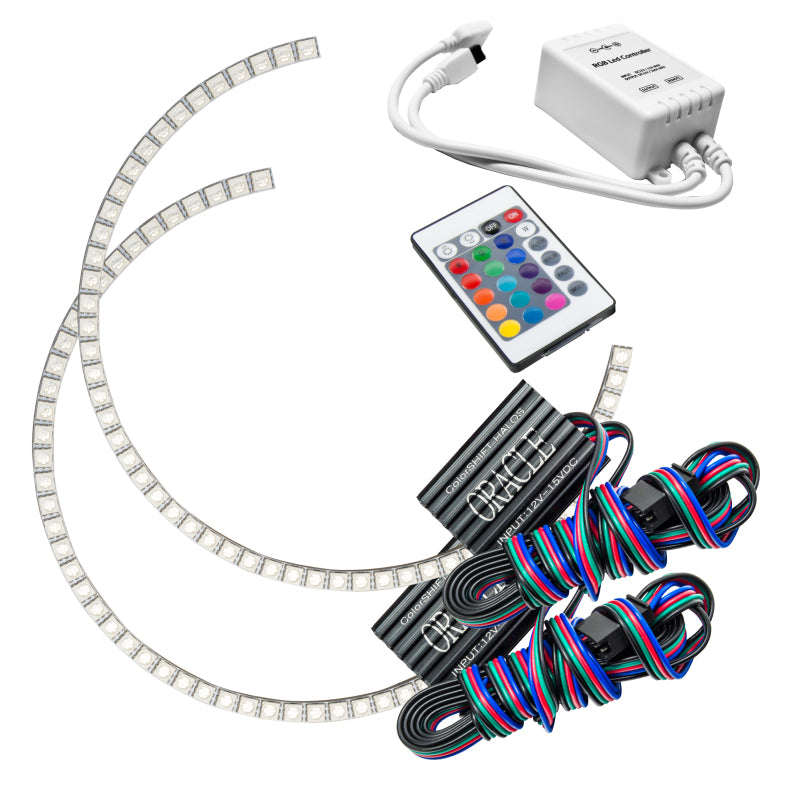 ORACLE Lighting Oracle Ford Lightning 99-04 Halo Kit - ColorSHIFT w/ Simple Controller 1312-504 1312-504 Photo - Primary