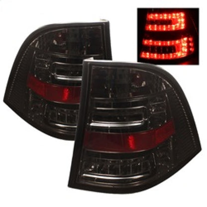 Spyder Mercedes Benz W163 M-Class ML 98-05 LED Tail Lights Smoke ALT-YD-MBW16398-LED-SM 5006127 5006127 Photo - Primary