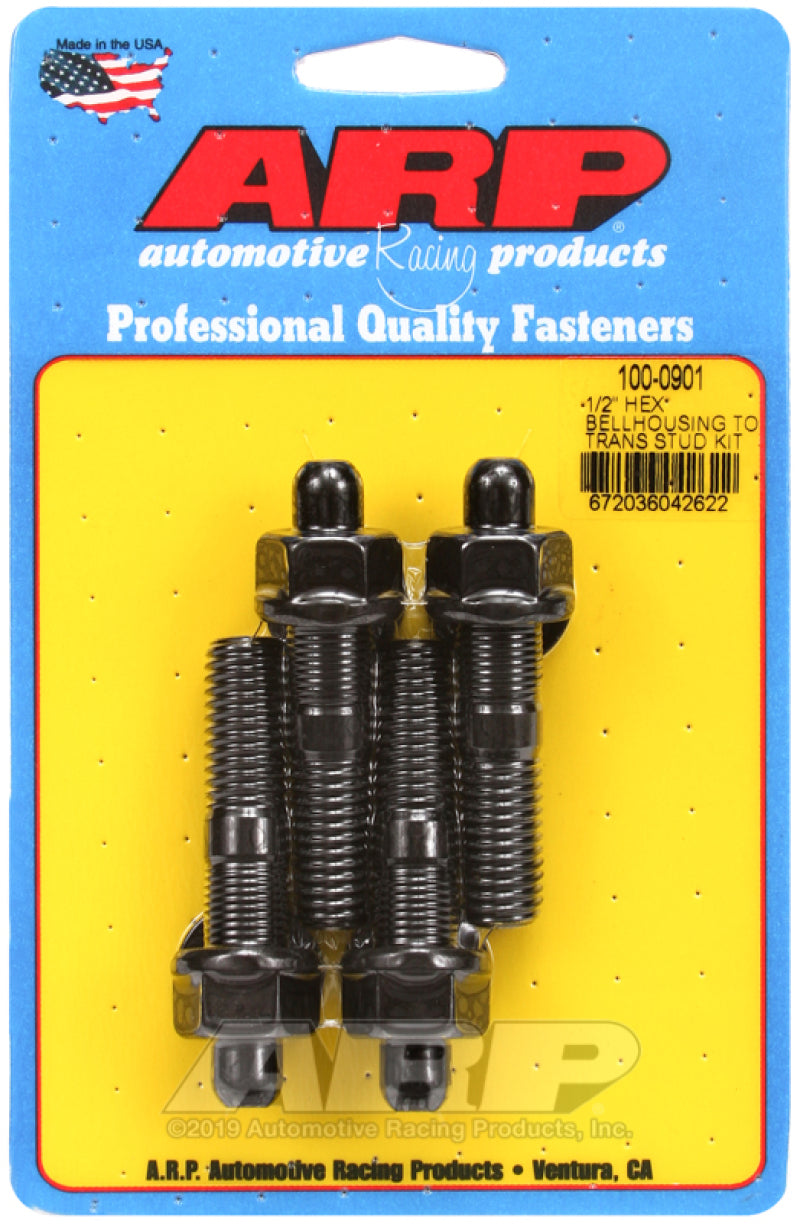 ARP 1/2" Dia Hex Bellhousing to Trans Stud Kit 100-0901 User 1