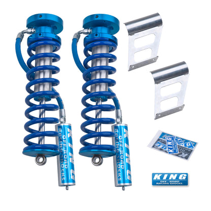 King Shocks 2005+ Ford F-250/F-350 4WD Front 2.5 Dia Remote Reservoir Coilover Conversion (Pair) 25001-146 25001-146 Photo - Primary