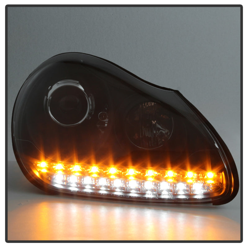 Spyder Porsche Cayenne 03-06 Projector Xenon/HID Model- DRL LED Blk PRO-YD-PCAY03-HID-DRL-BK 5080967 5080967 User 1